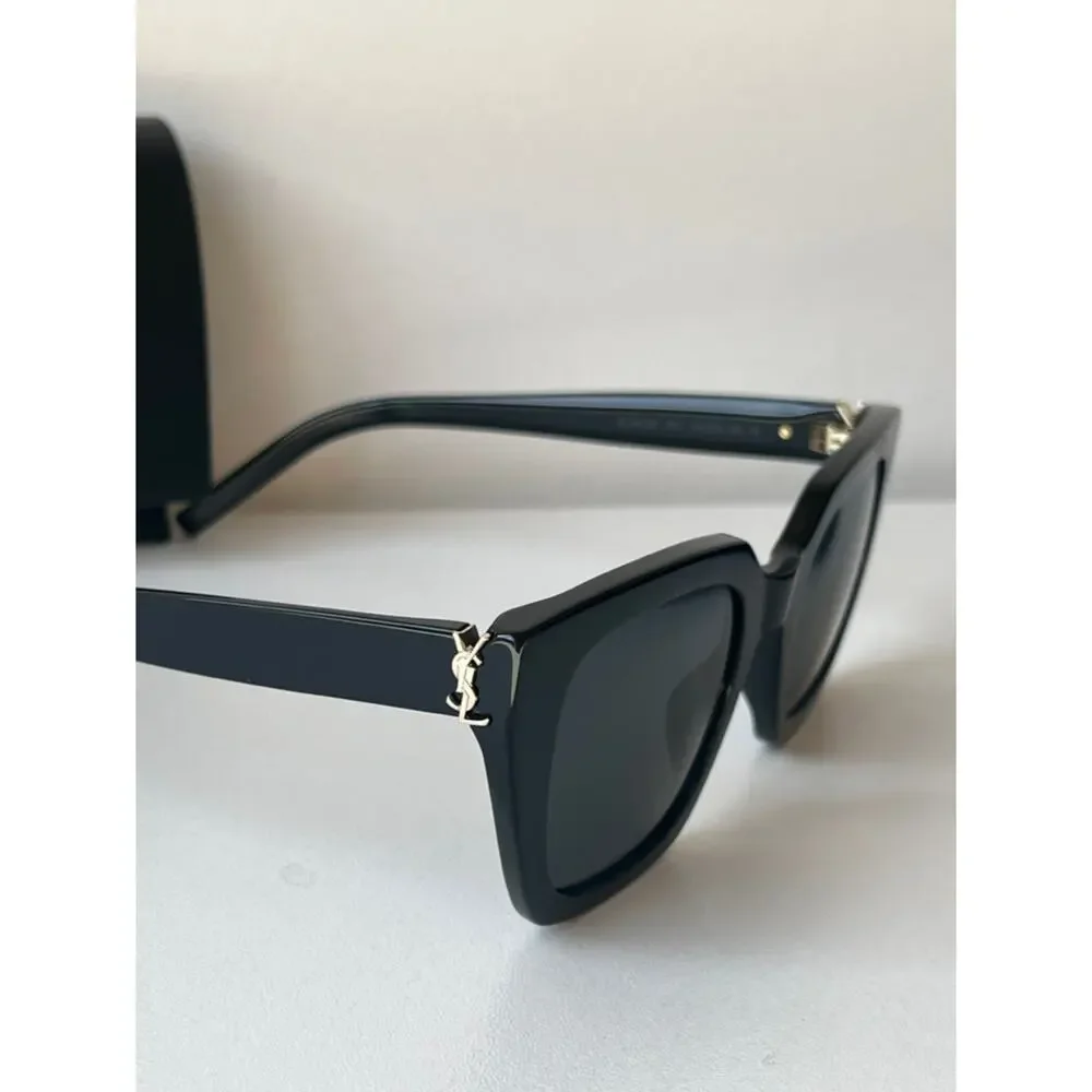 NEW Saint Laurent SL M143 Sunglasses in Black